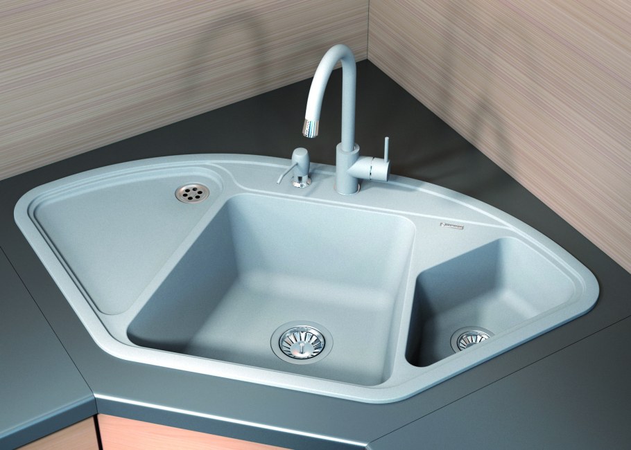 Кухонная мойка Florentina капри грей