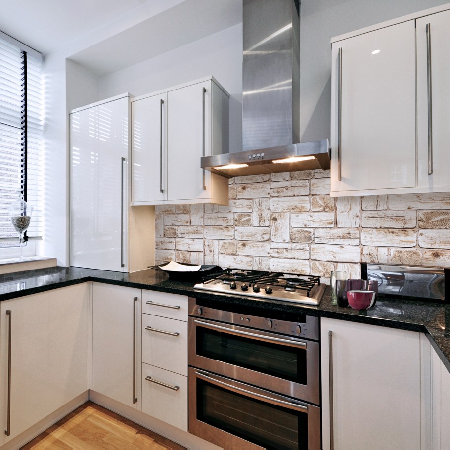 Стеновые панели для кухни под дерево