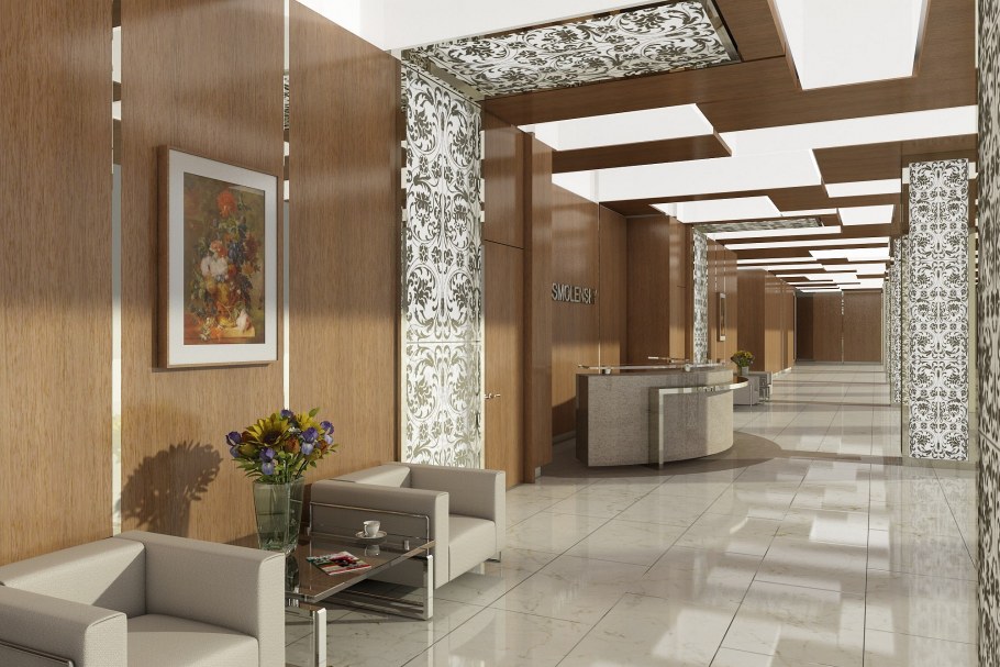 Смоленский Делюкс подъезд