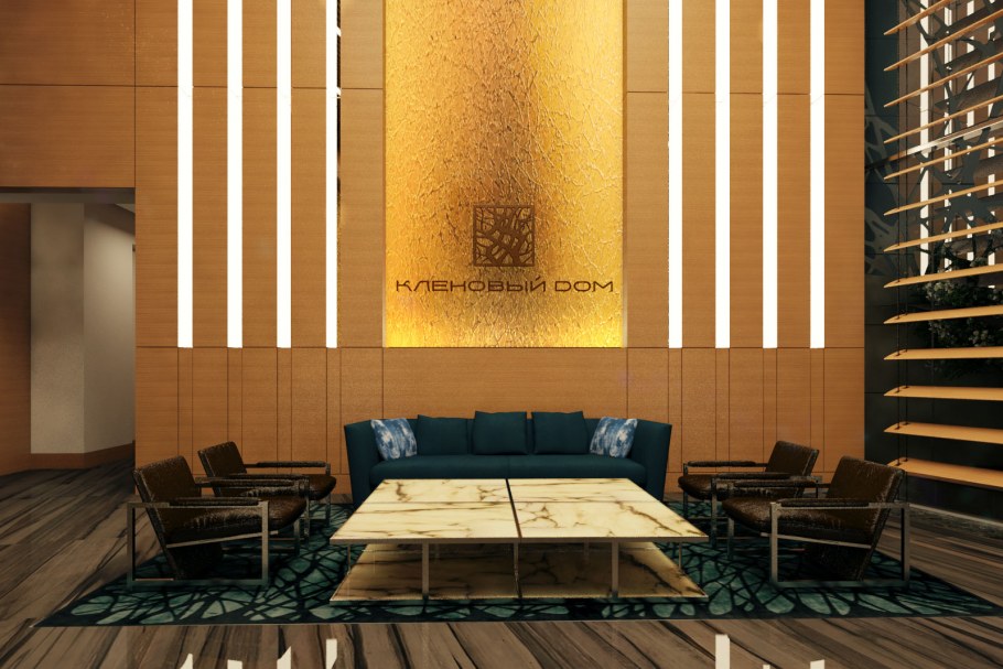 ЖК кленовый дом интерьеры