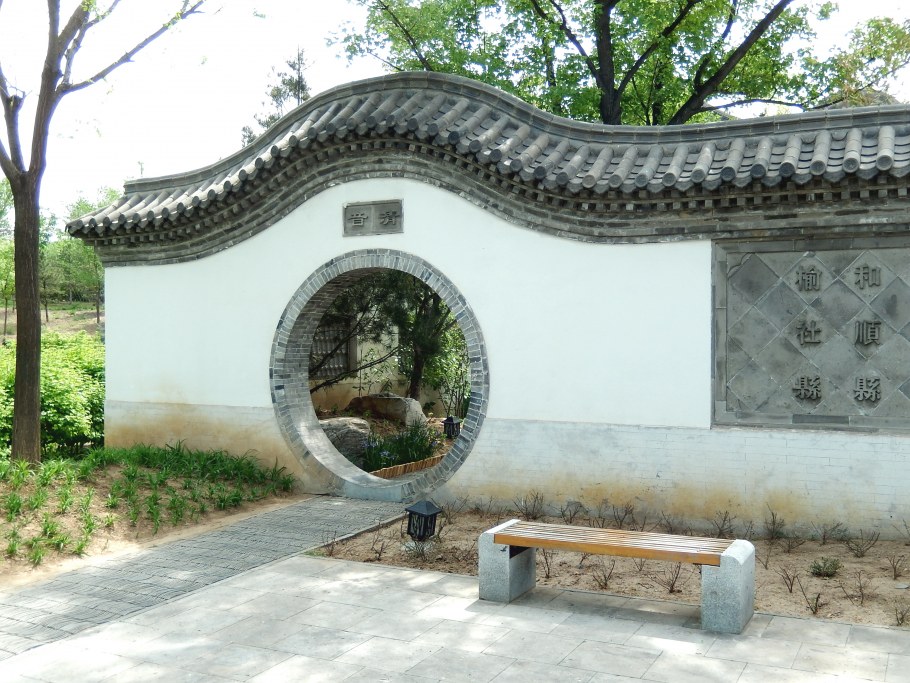 Ворота в китайский сад