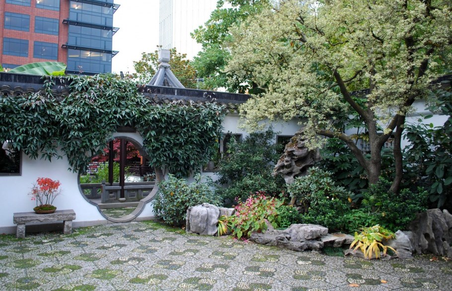 Китайская беседка перила