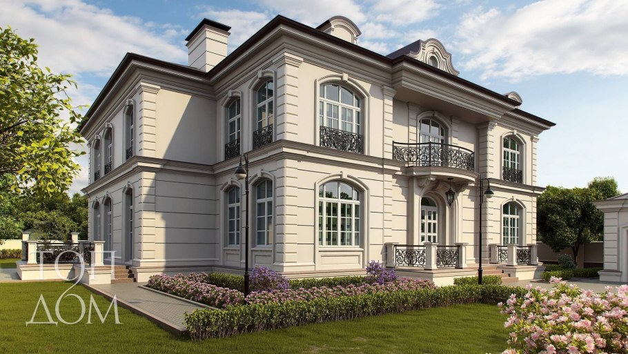 Особняк в стиле неоклассицизм