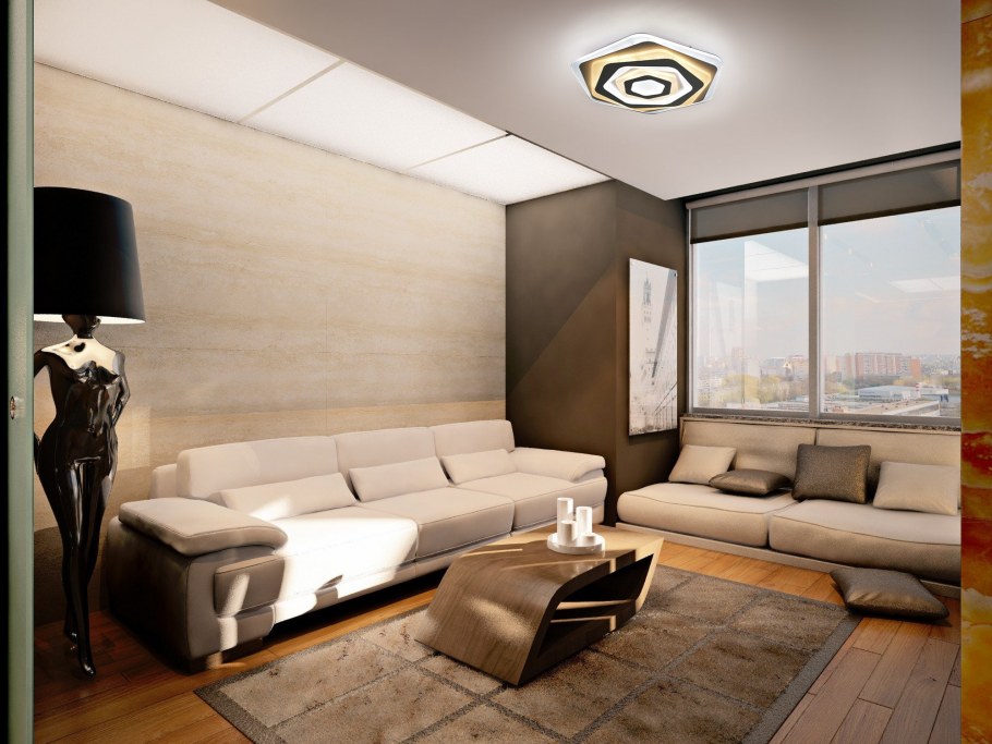 Светильник led Geometria Sota 80w St-500-White-220-ip44