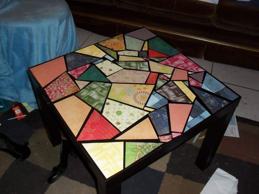 Декорирование старого стола