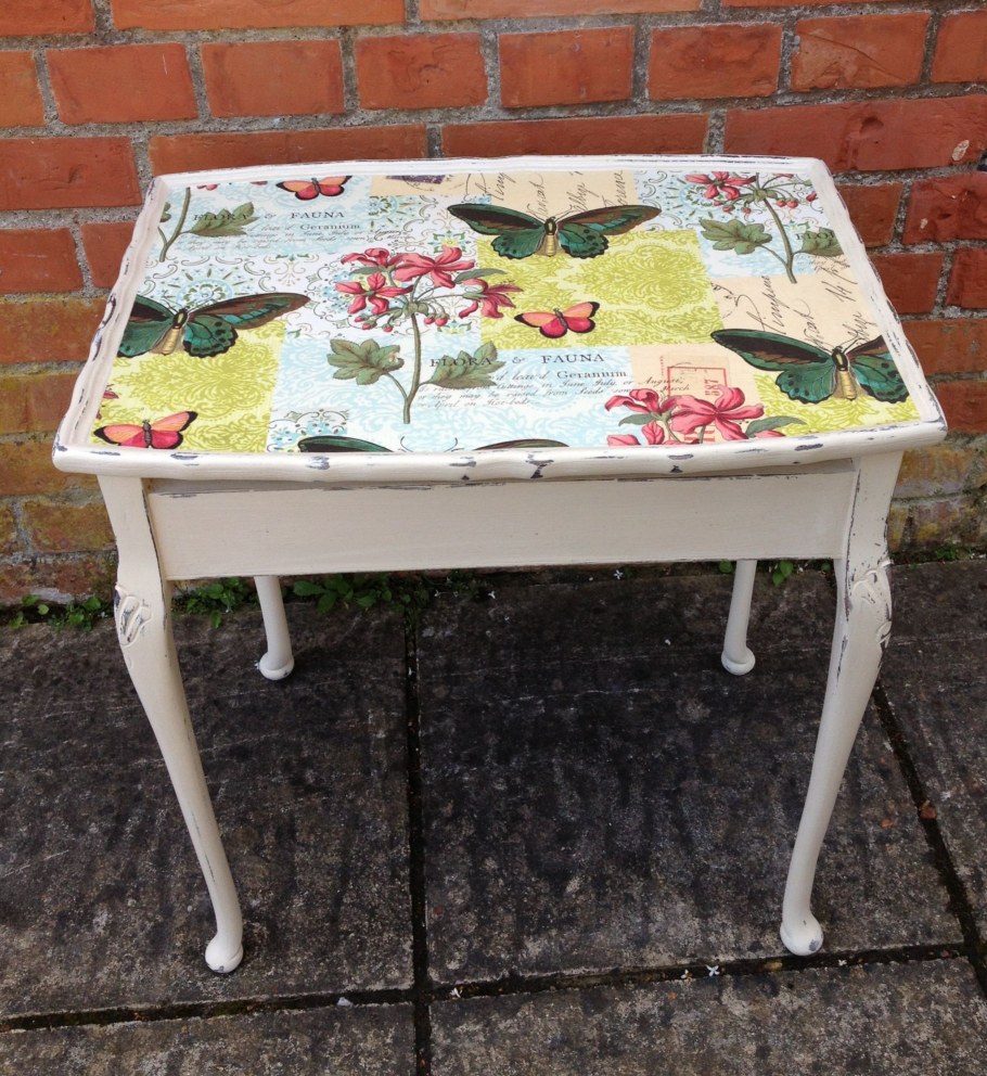 Декорирование старого кухонного стола