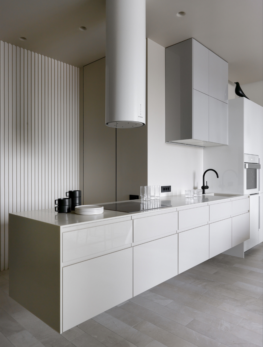 Минимализм в интерьере кухни