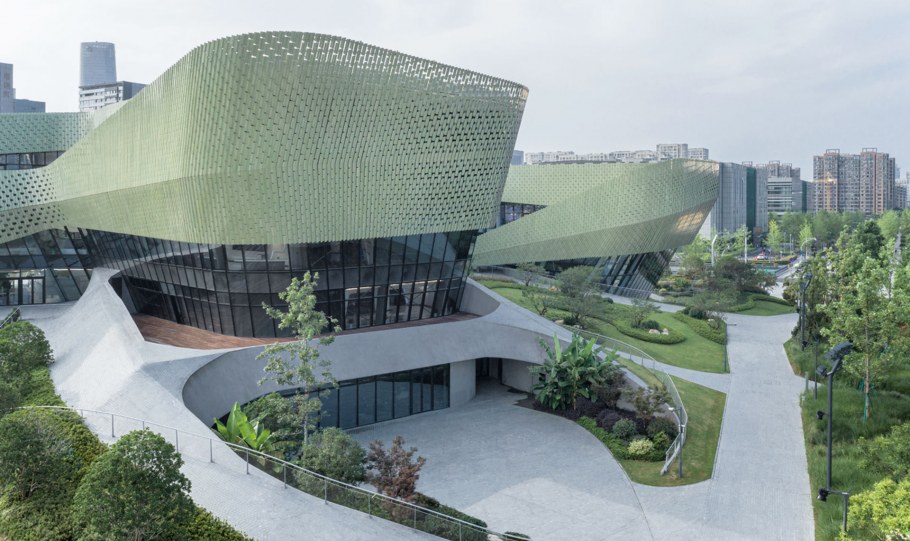 Выставочный центр Сучжоу архитектура