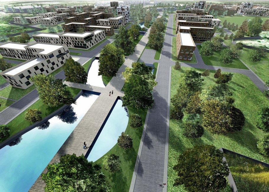 Застройка генплан Берзарина