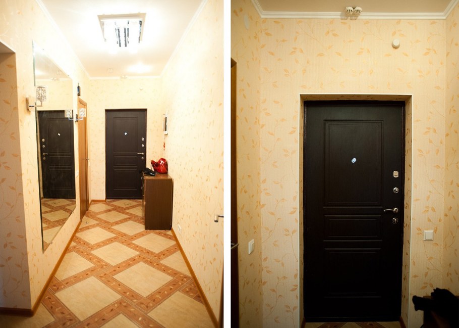 Пустой коридор квартиры