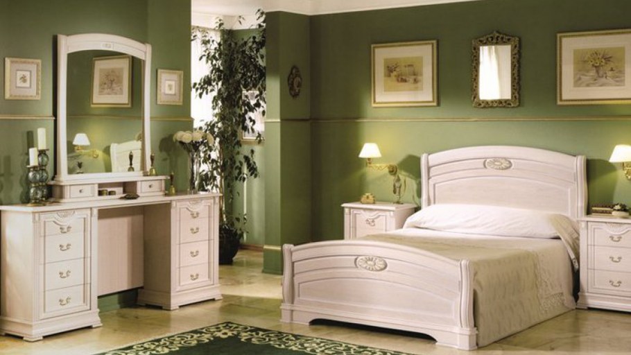 Спальный гарнитур фисташковогоцветта