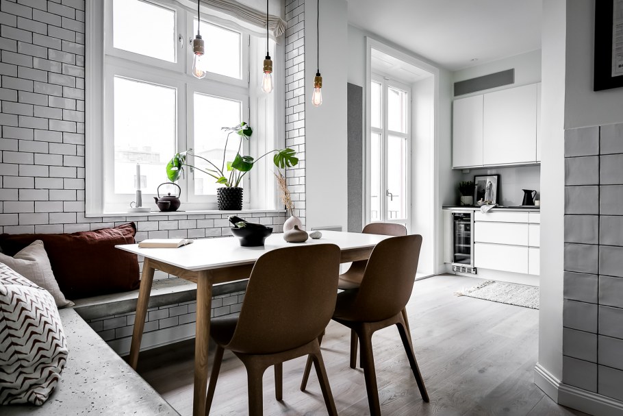 Столовая группа в скандинавском стиле