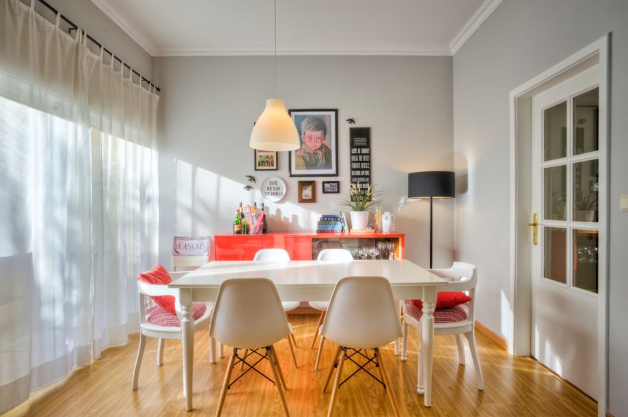 Обеденная зона в скандинавском стиле