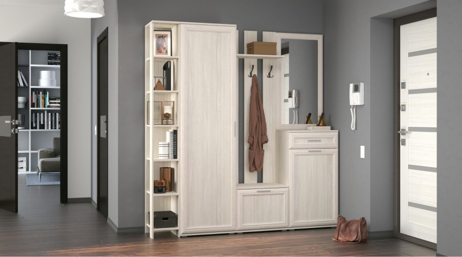 Прихожая джаз Анкор белый