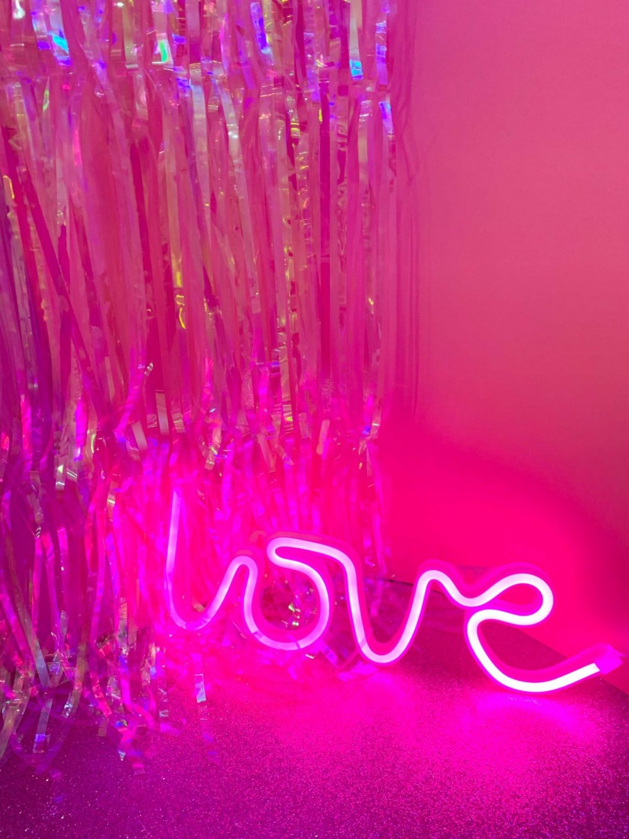 Лампа Кактус неон