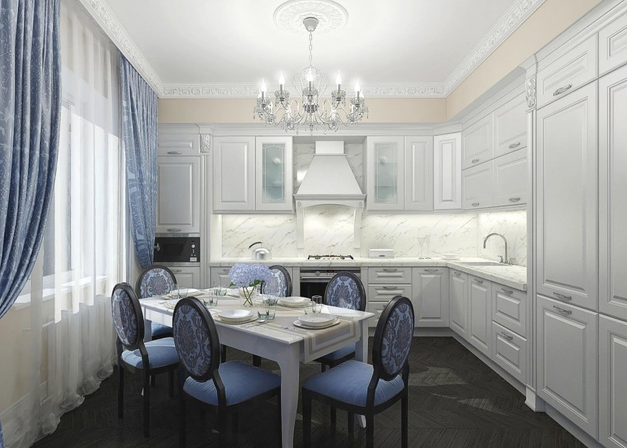 Классические кухни в современном стиле