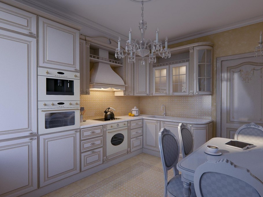 Нео кклассика кухни Неоклассика