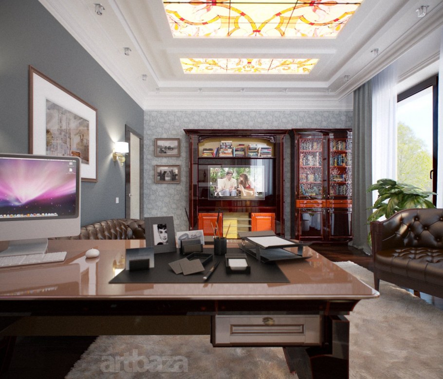 Дизайнерский кабинет руководителя