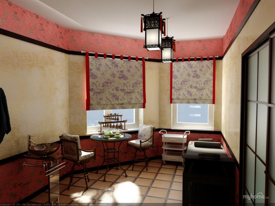 Массажный кабинет в японском стиле