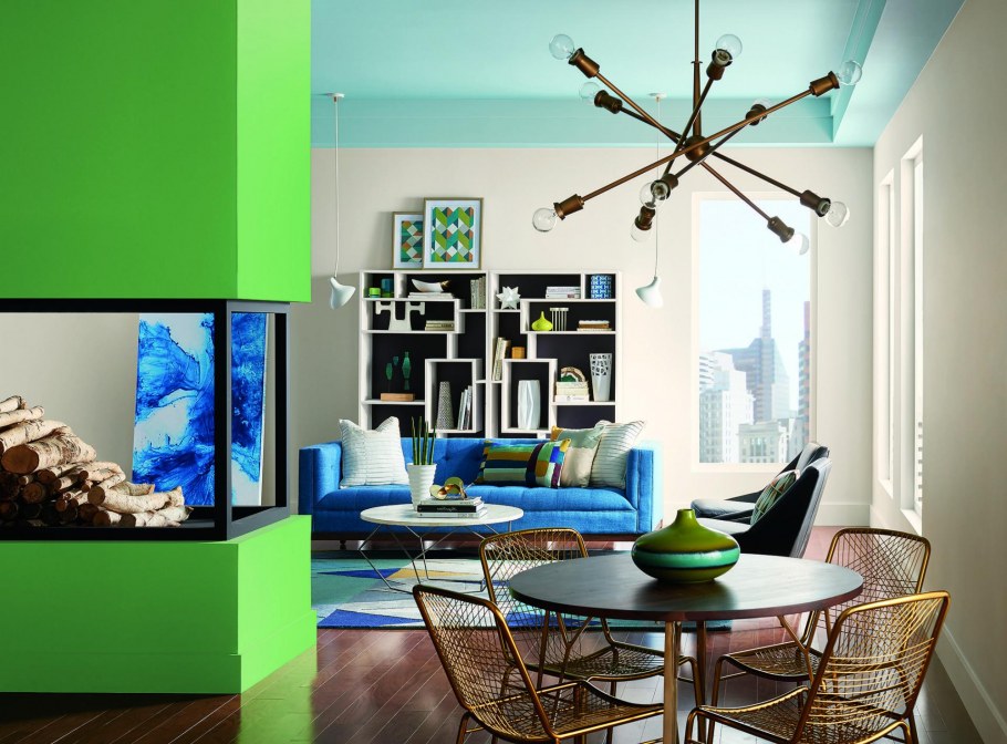 Модные цвета в интерьере