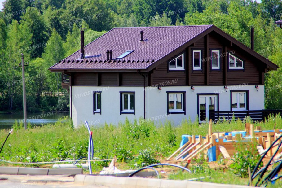 3d визуализация коттеджного поселка