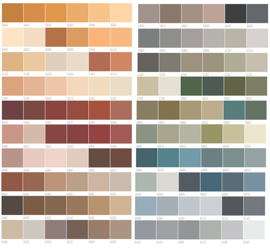 Палитра колеровки Тиккурила