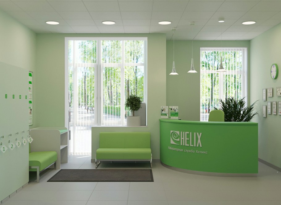 Интерьер медицинской клиники