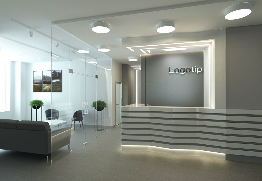 Интерьер клиники в современном стиле