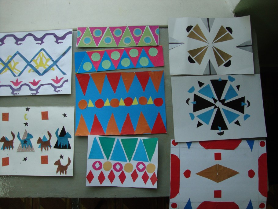 Орнаментная аппликация для детей средней группы