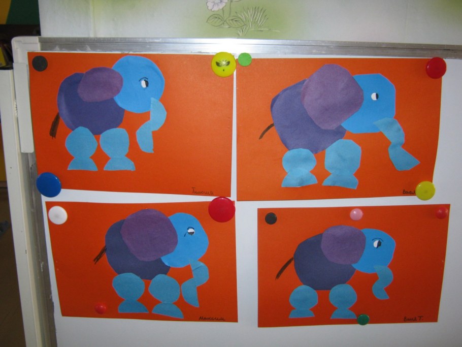 Аппликация мороженое