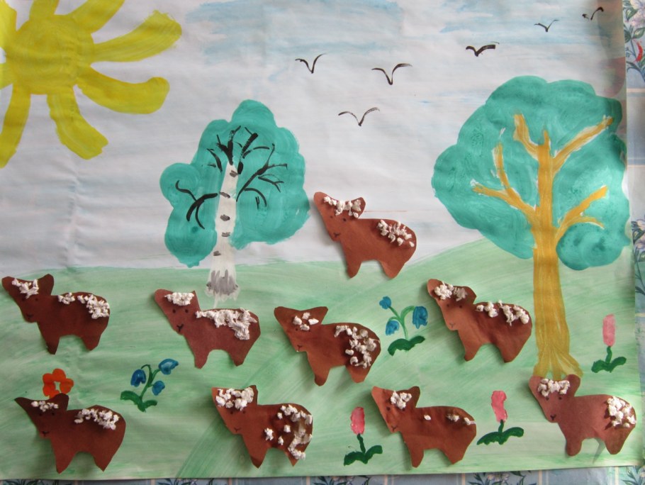 Рисование вмстаршей группе