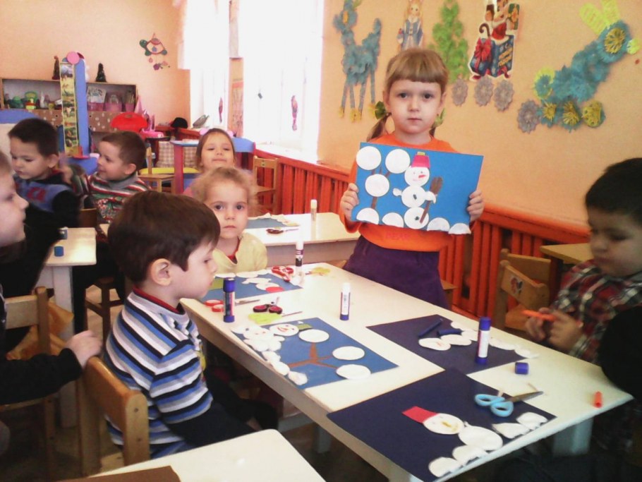 Аппликация грибы