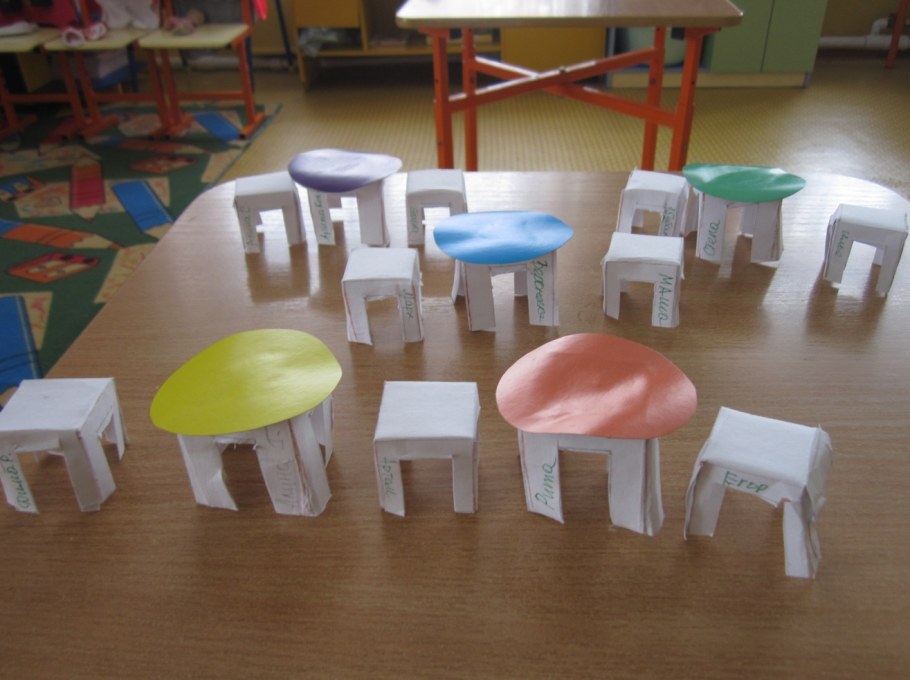 Конструирование в детском саду на тему мебель