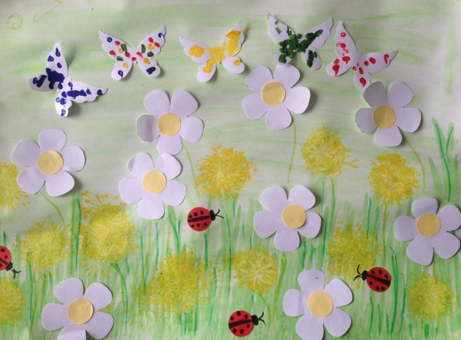 Аппликация лето