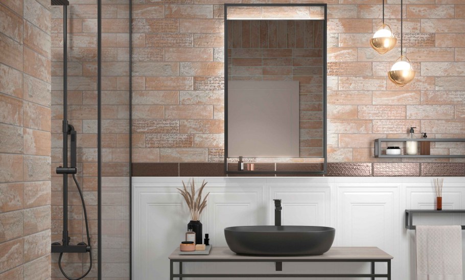 Плитка wta091 Concrete Stripes серый 29*89