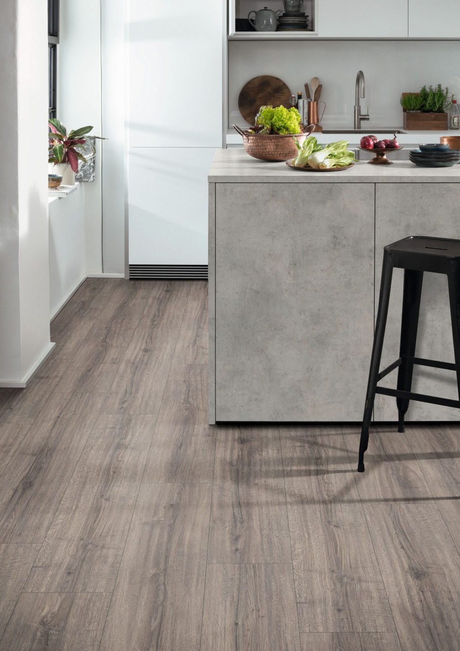 Egger дуб Шерман серый epl185