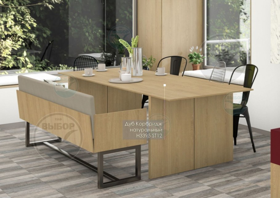 Кухня из ЛДСП цвет белый Хромикс