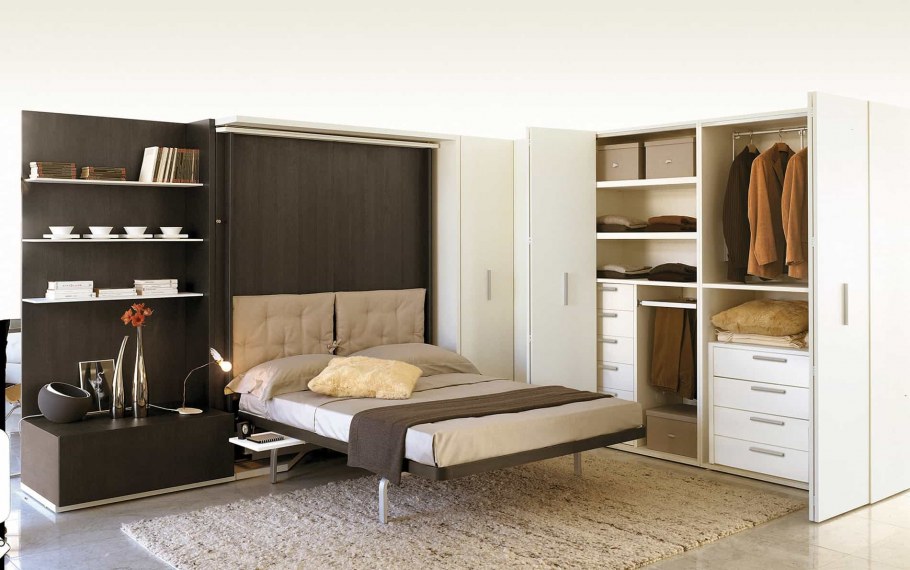 Кровать стенка трансформер Мерфи