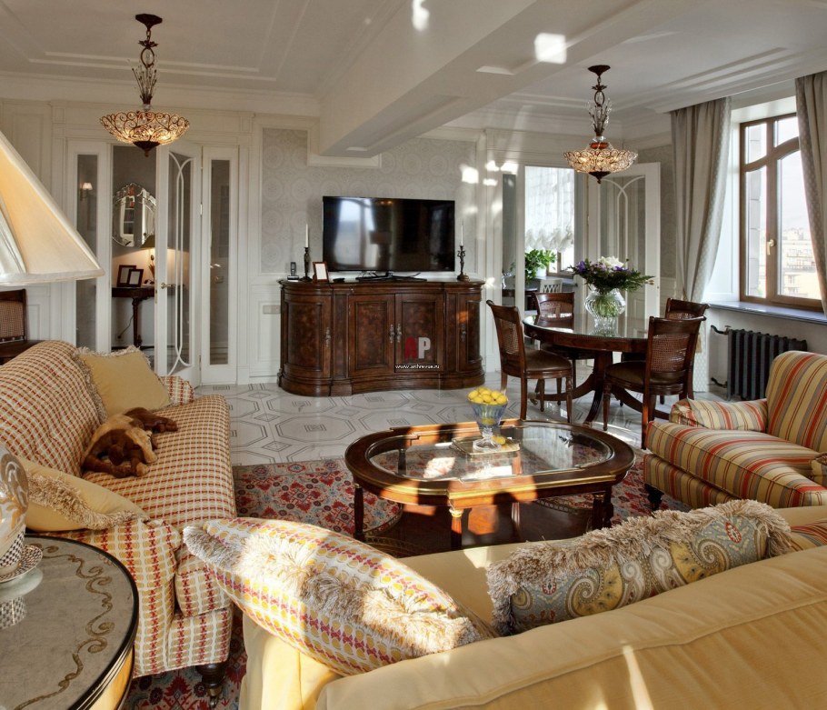 Маленькие американские дома внутри