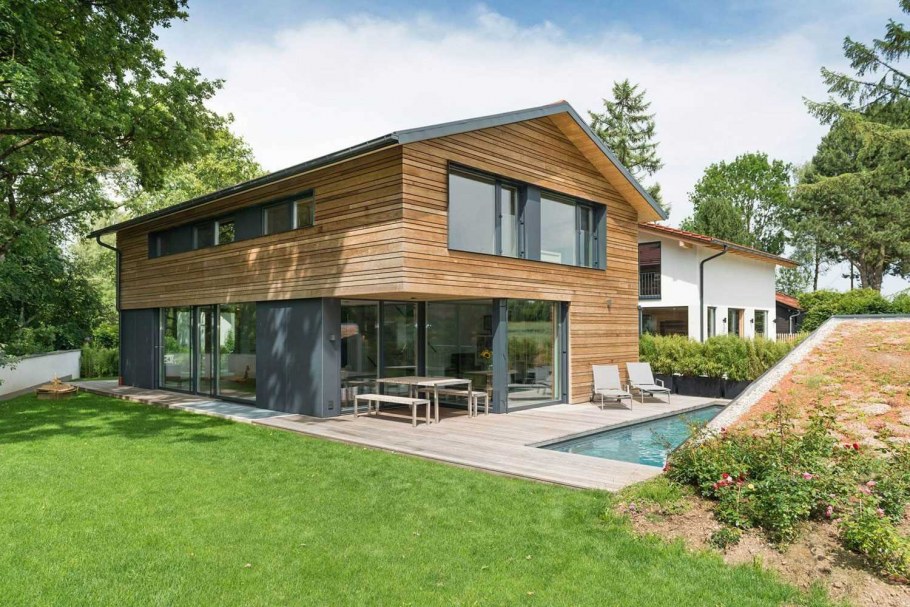 Современный загородный дом