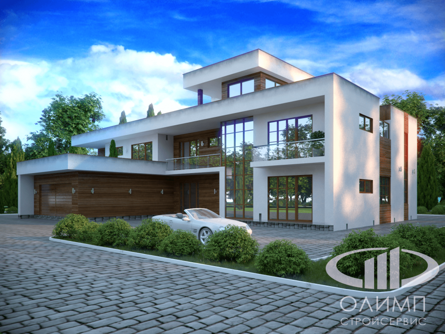 Проекты коттеджей