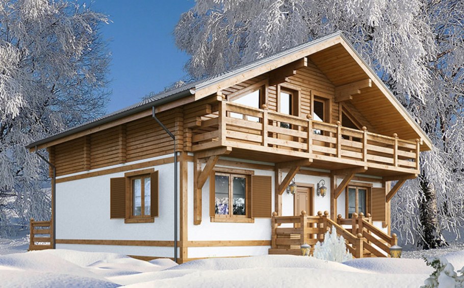 Дом-Шале проекты Гуд Вуд