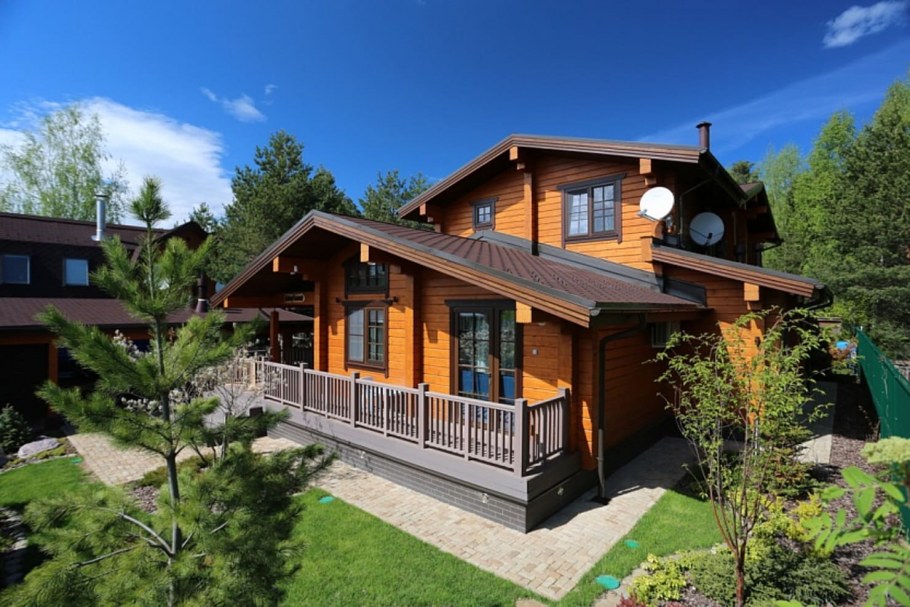 Дом из клееный брус Гуд Вуд