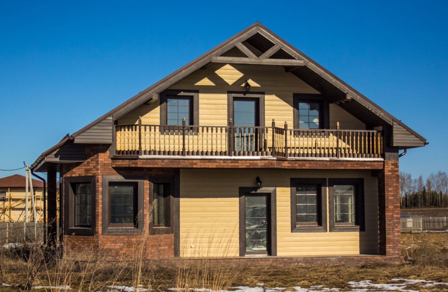 Дом Арчи из клееного бруса