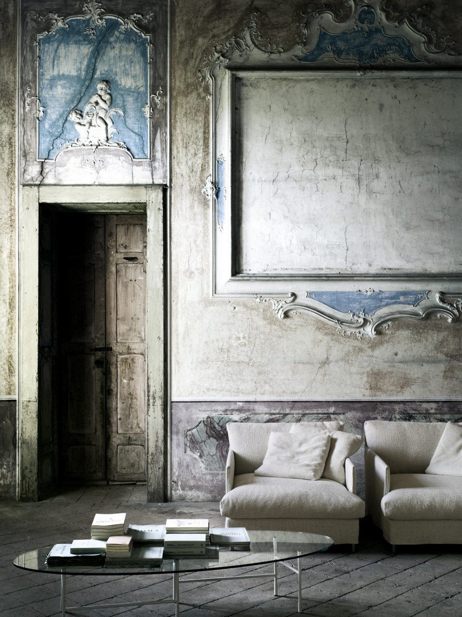 Стиль обшарпе в интерьере