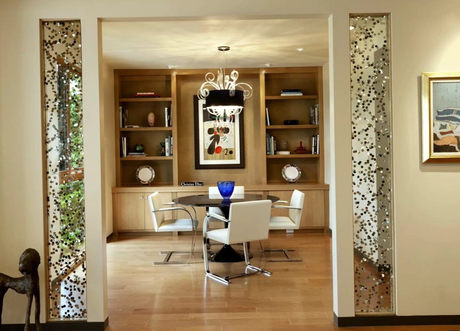 Перегородки для зонирования пространства в гостиной