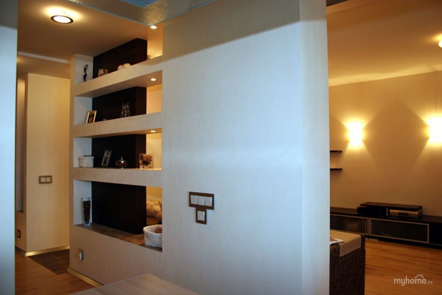 Ниши из гипсокартона с подсветкой