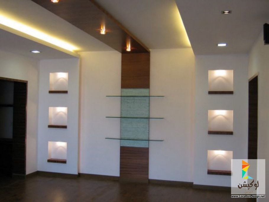 Перегородка с нишами для зонирования