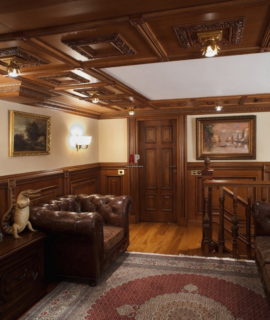 Кессонный потолок Ампир