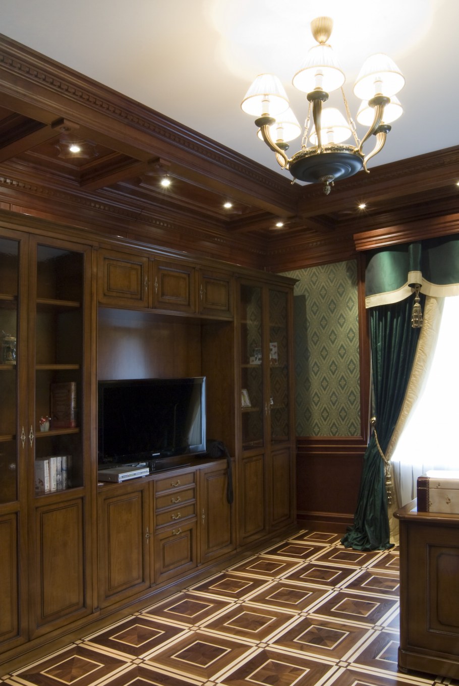 Отделка деревом в интерьере